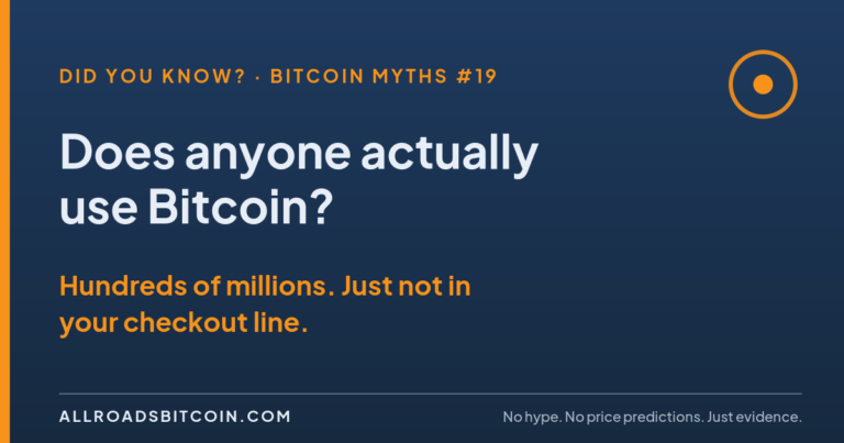 Did You Know? Bitcoin’s Busiest Checkouts Are Not Where You Think.