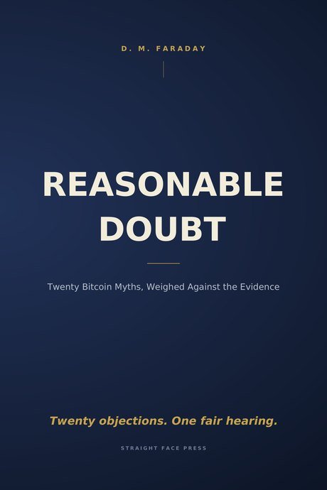 Reasonable Doubt: Twenty Bitcoin Myths, Weighed Against the Evidence, by D. M. Faraday